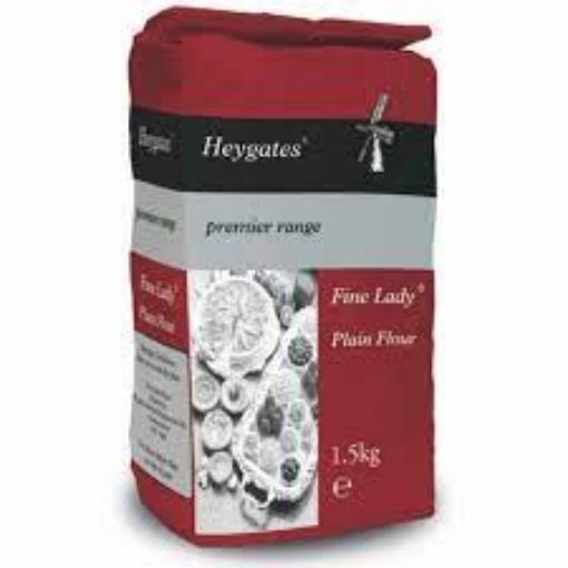 Picture of PLAIN FLOUR 6 x 1.5KG (HEYGATES)