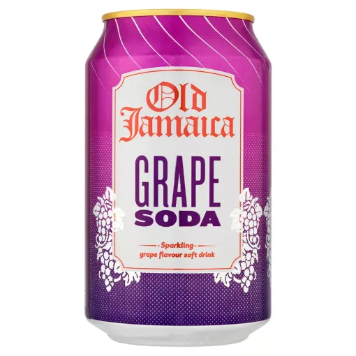 Picture of GRAPE SODA OLD JAM  24X330ML  UK