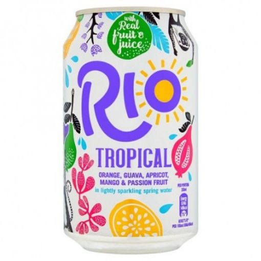 Picture of RIO TROPICAL FRUIT 24X330ML