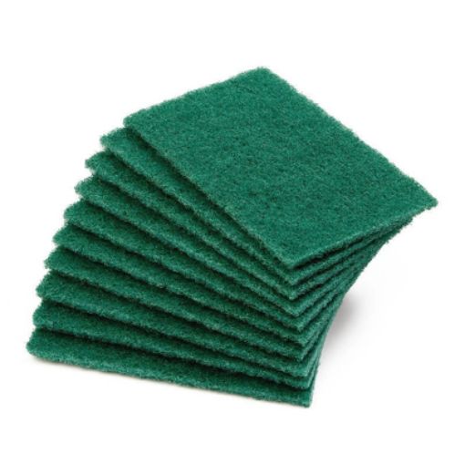 Picture of GREEN SCOURING PADS x 10