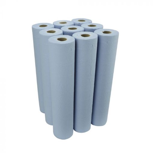 Picture of CASE BLUE WIPE 20&#34; 1PLY X 9