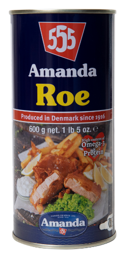 Picture of TIN PRESSED ROE AMANDA 555  1X600G