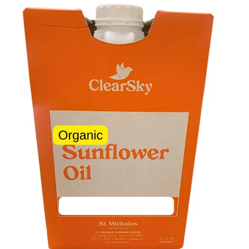 Picture of ORGANIC SUNFLOWER OIL 20 LIT